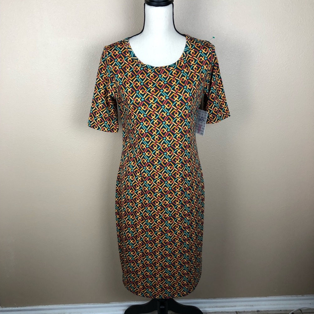 LuLaRoe Julia Geometric Dress